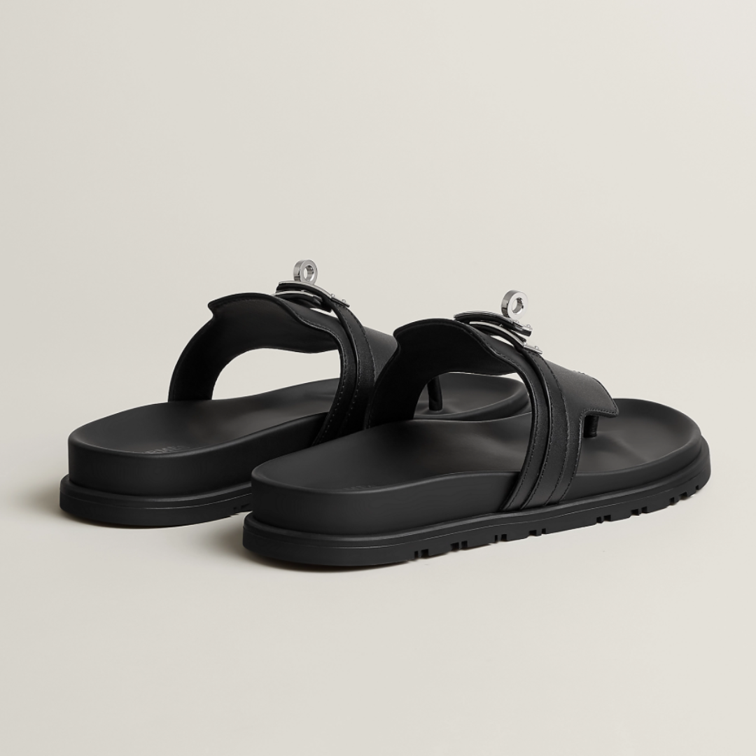 HERMES Empire Sandals Black
